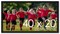 40x20 Simple Black Picture Frame - UV Acrylic, Foam Board Backing, Hanging Hardware